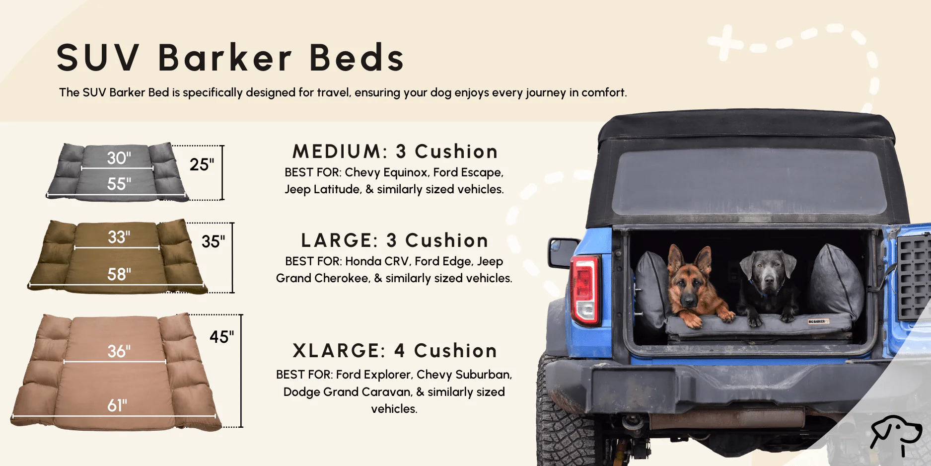 Barker SUV Bed