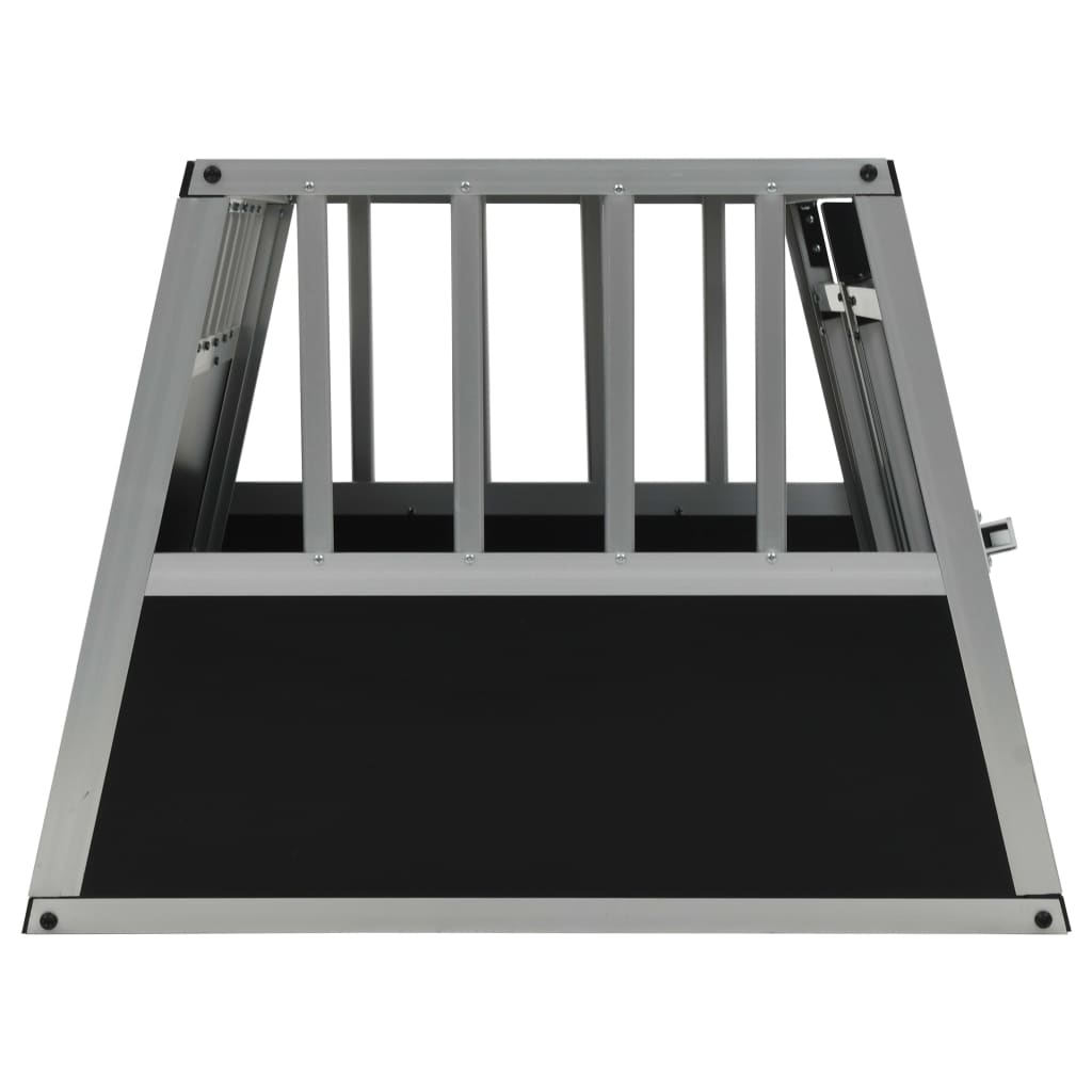 NNEVL Dog Cage with Double Door 89x69x50 cm