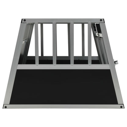 NNEVL Dog Cage with Double Door 89x69x50 cm