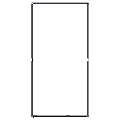 NNEVL Outdoor Dog Kennel Steel 1.84 m²